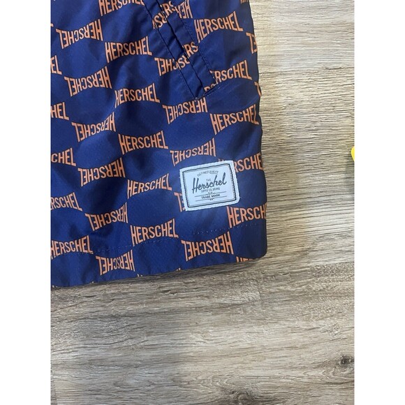 Herschel Supply Co. monogram all-over print Logo Windbreaker Jacket Size M - Picture 4 of 8